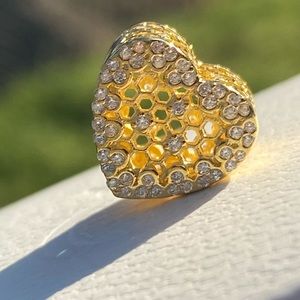 Pandora Shine Honeycomb Lace Charm